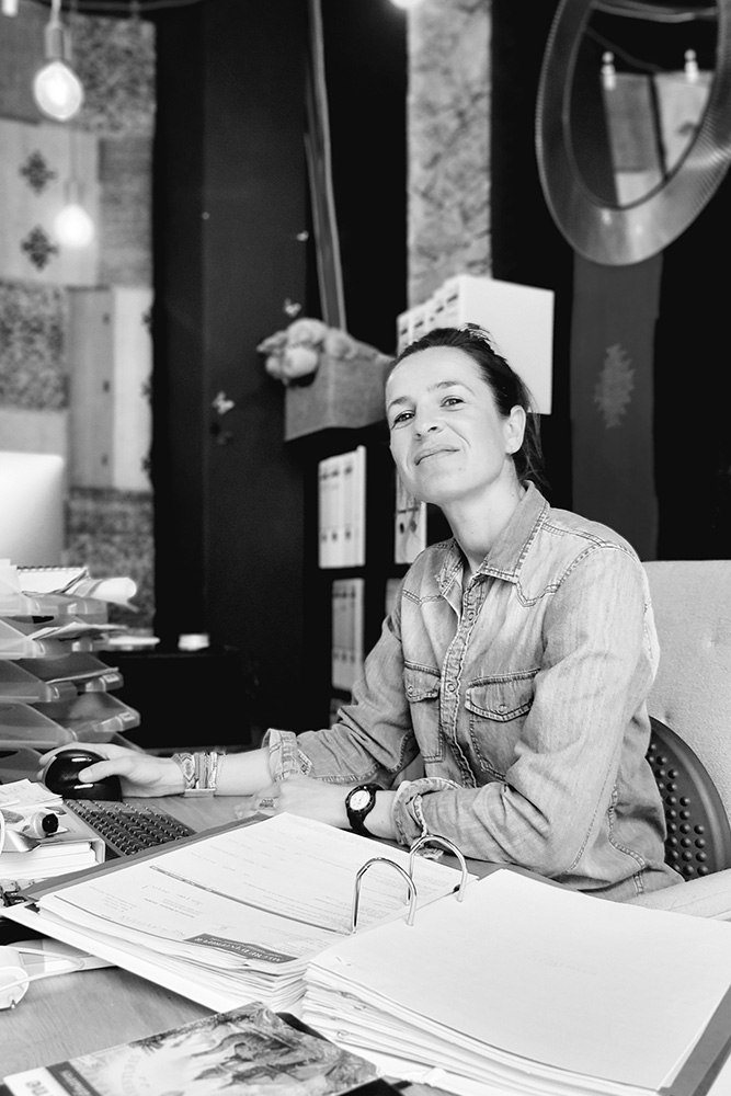 Chloé Delmotte, Architecte d'intérieur, conductrice de travaux